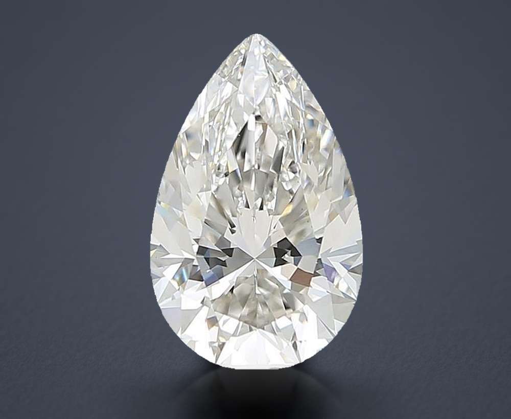 3.20 Carat Pear Lab Diamond