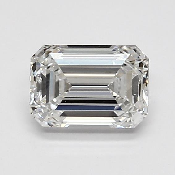 0.96ct E VVS2 Excellent Cut Emerald Lab Grown Diamond