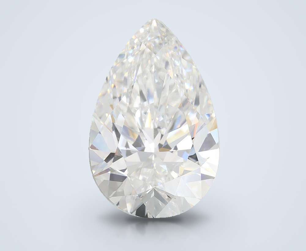4.21 Carat Pear Lab Diamond