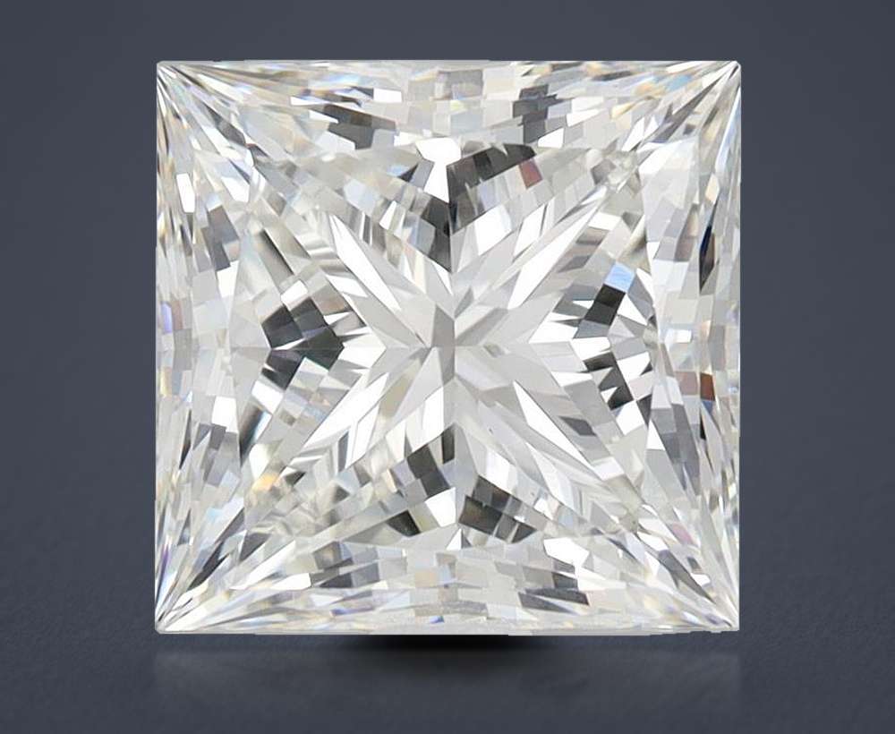 3.71 Carat Princess Lab Diamond