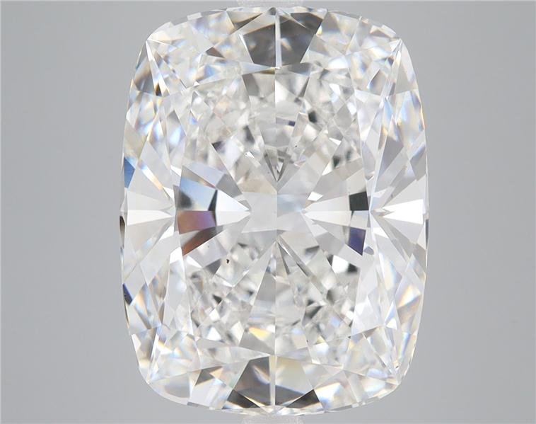 10.56ct F VS2 Rare Carat Ideal Cut Cushion Lab Grown Diamond