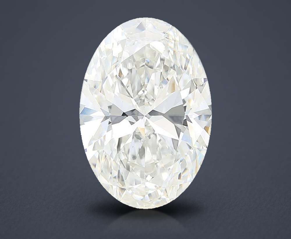 7.29 Carat Oval Lab Diamond