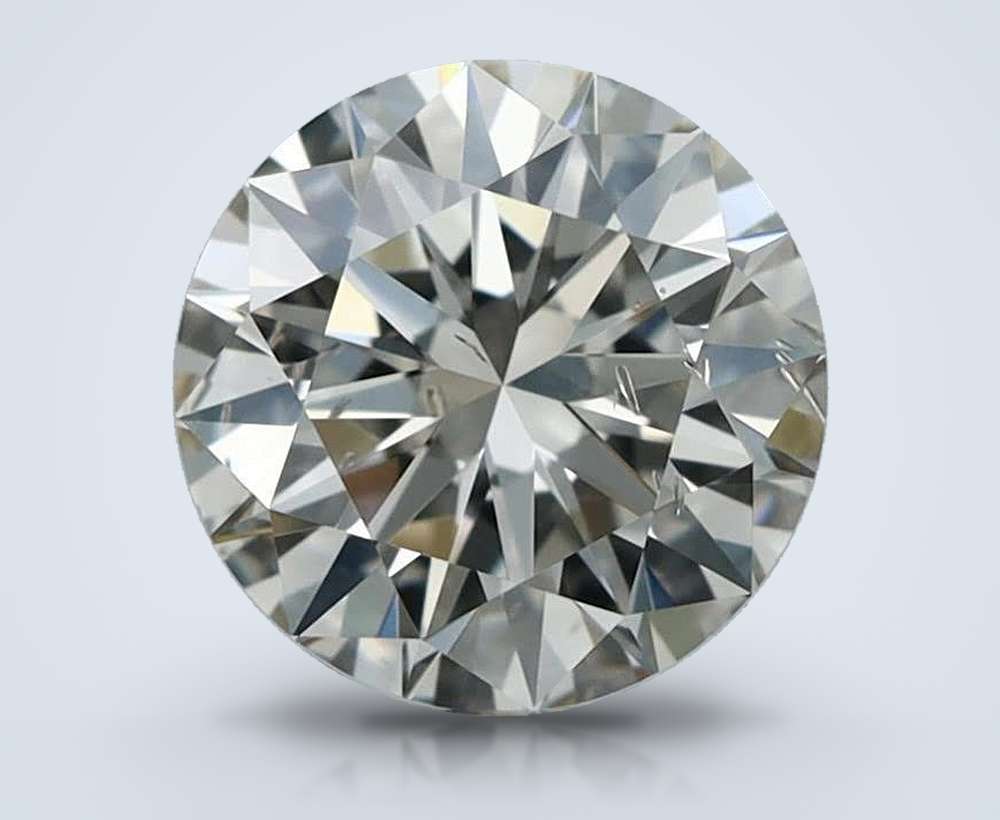 0.54 Carat Round Natural Diamond