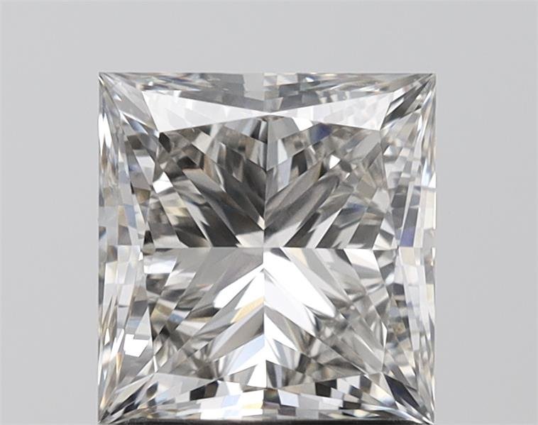 2.77ct I VVS2 Very Good Cut Princess Lab Grown Diamond