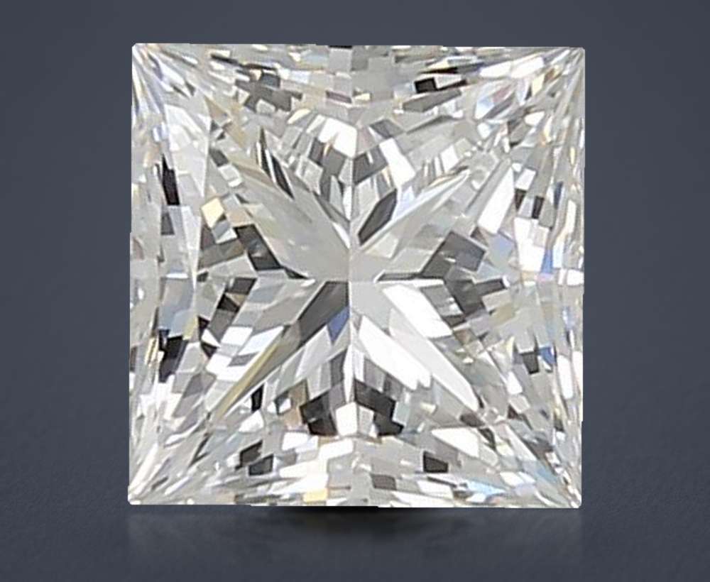 1.52 Carat Princess Lab Diamond