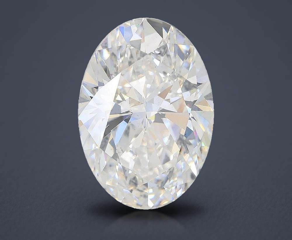 6.02 Carat Oval Lab Diamond