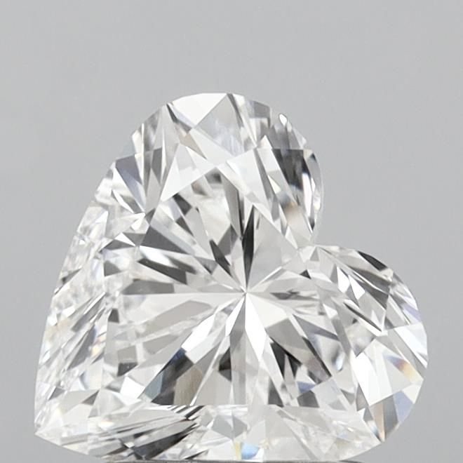 1.56ct D VVS2 Rare Carat Ideal Cut Heart Lab Grown Diamond