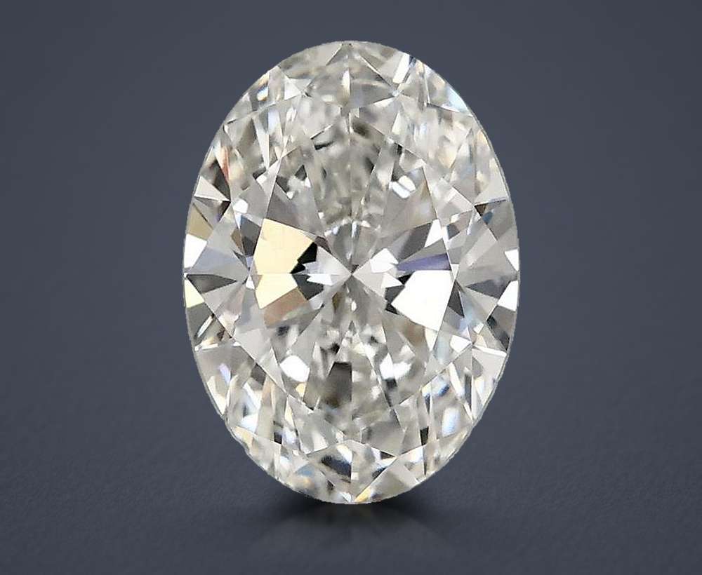 1.00 Carat Oval Lab Diamond