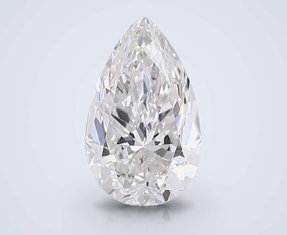 2.01 Carat Pear Lab Diamond