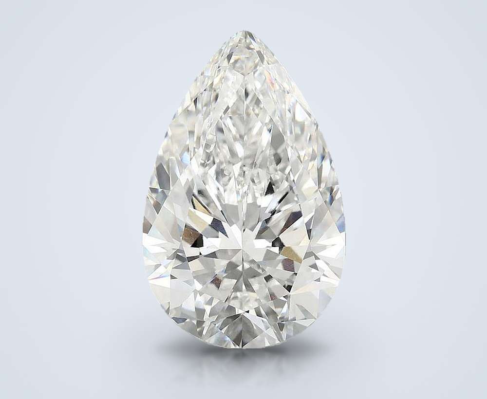 7.27 Carat Pear Lab Diamond