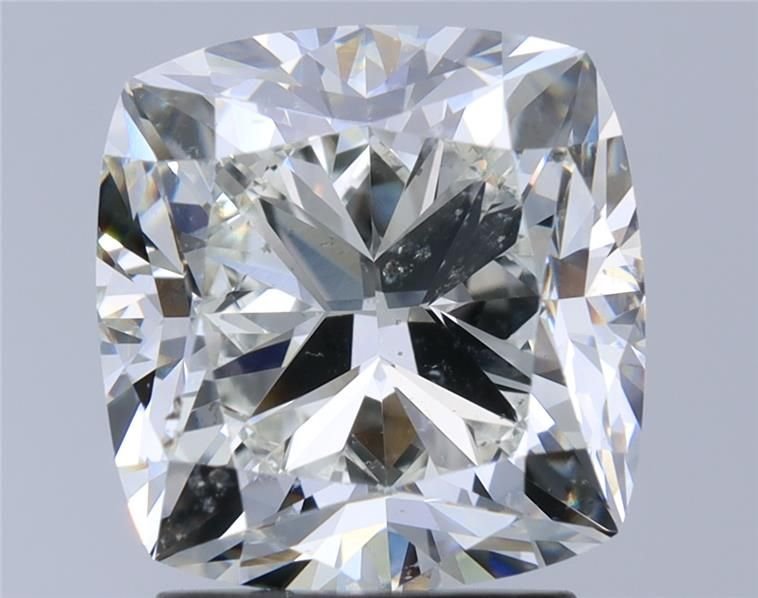 2.80ct J SI1 Very Good Cut Cushion Diamond