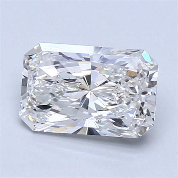 1.30ct F VS2 Rare Carat Ideal Cut Radiant Diamond