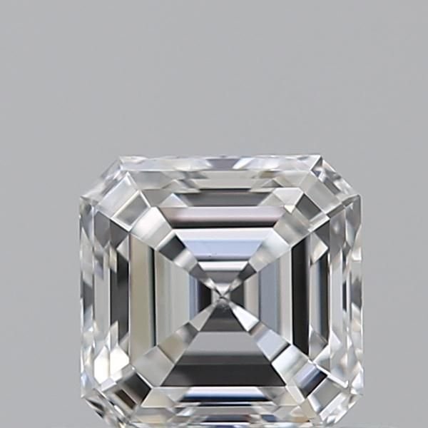 0.55ct E VS2 Rare Carat Ideal Cut Asscher Diamond