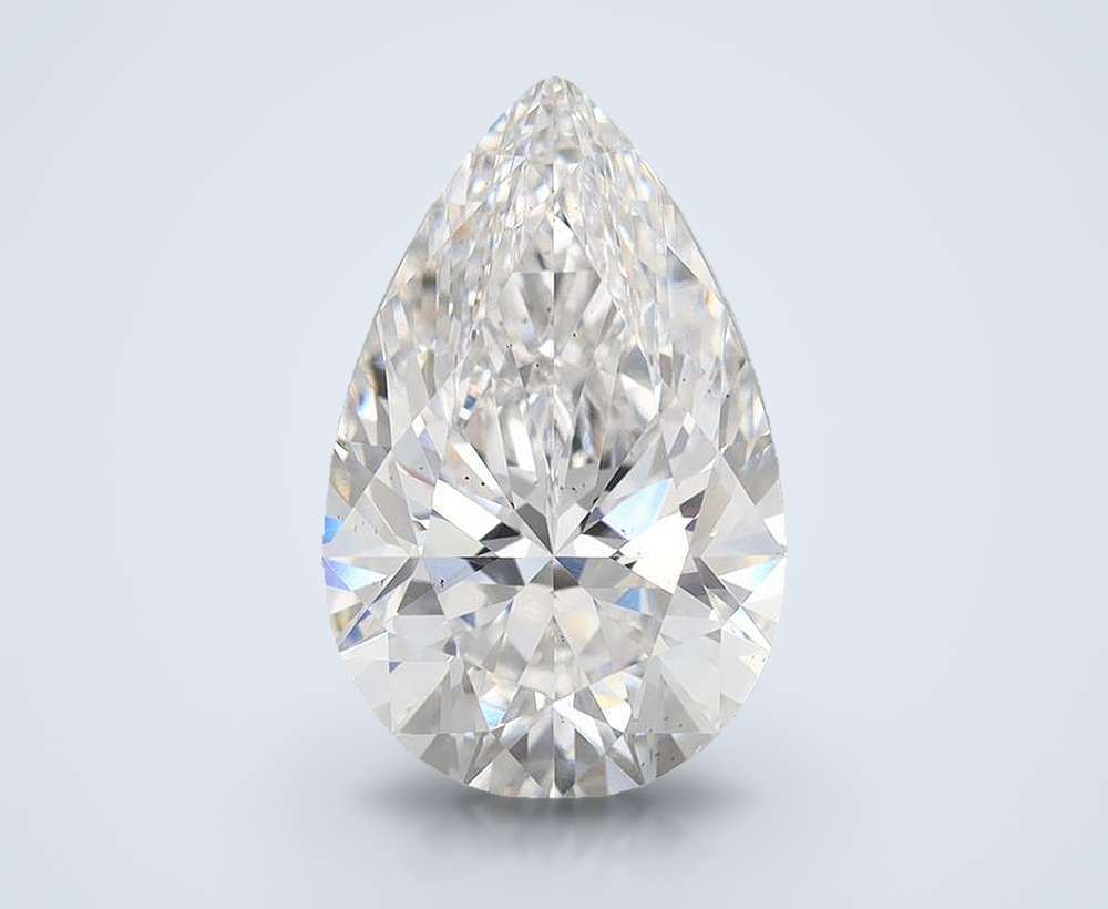 5.12 Carat Pear Lab Diamond