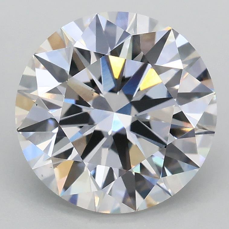 2.56ct D VS1 Rare Carat Ideal Cut Round Lab Grown Diamond