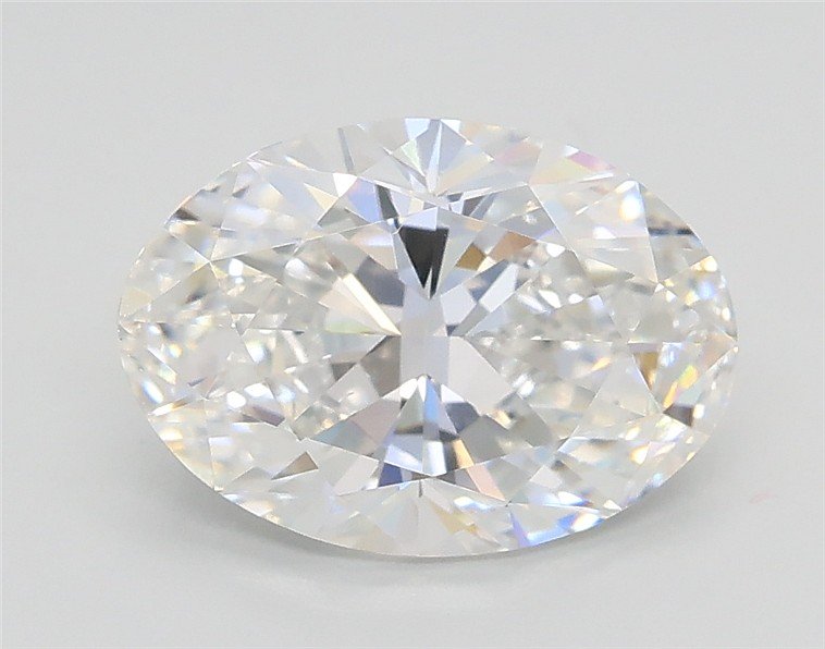 1.77ct D VVS2 Rare Carat Ideal Cut Oval Lab Grown Diamond