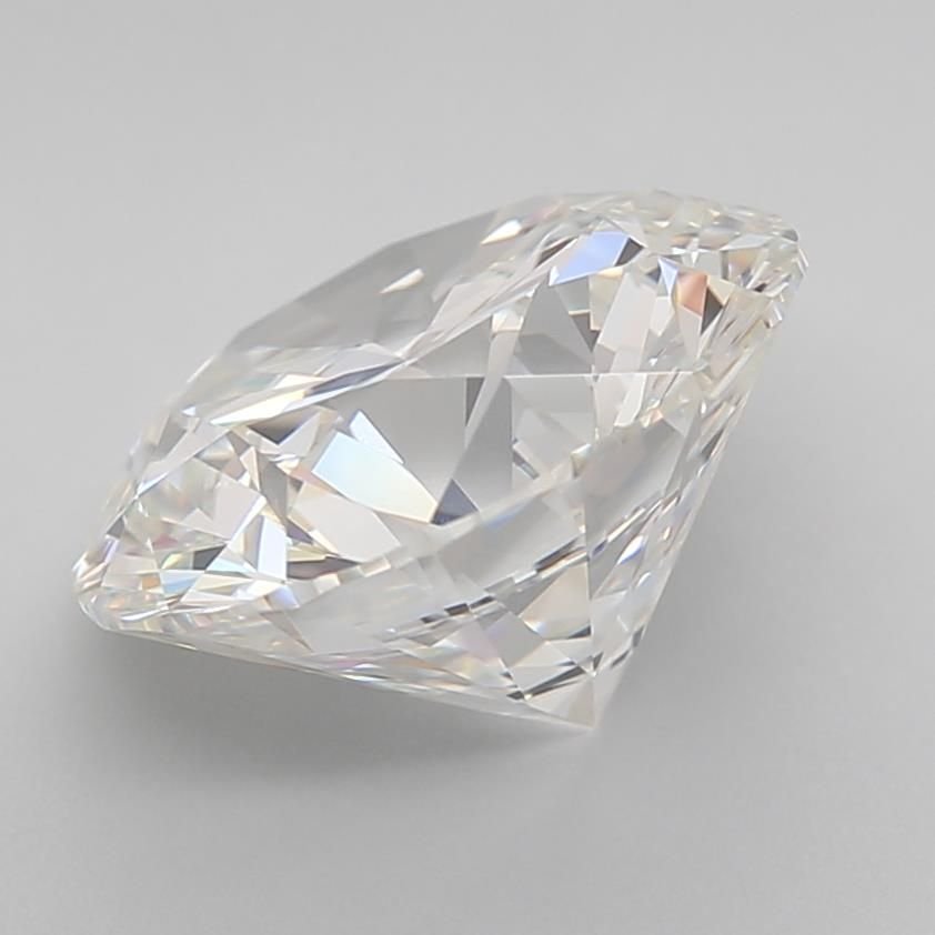 4.79ct F IF Rare Carat Ideal Cut Round Lab Grown Diamond