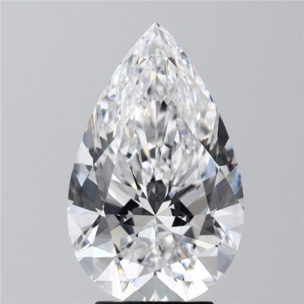 4.01 Carat Pear Lab Diamond