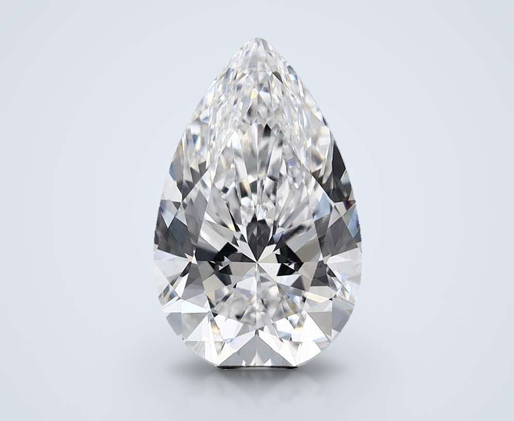 4.01 Carat Pear Lab Diamond