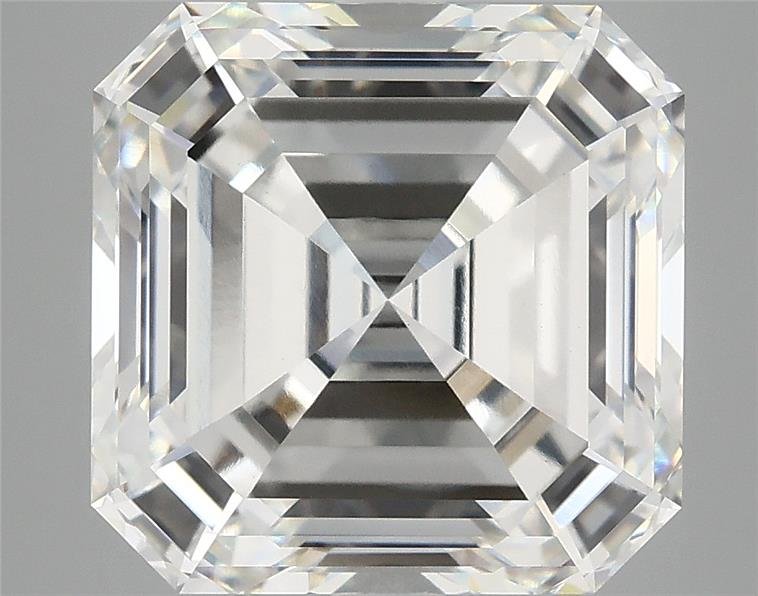 7.05ct F VVS2 Excellent Cut Asscher Lab Grown Diamond