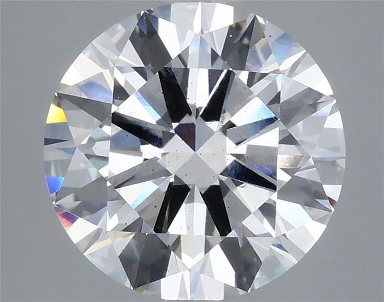 4.05ct G SI1 Rare Carat Ideal Cut Round Lab Grown Diamond