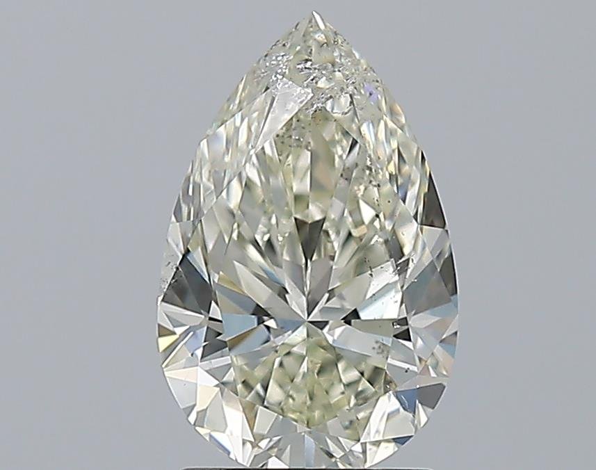 1.70ct J SI2 Rare Carat Ideal Cut Pear Diamond