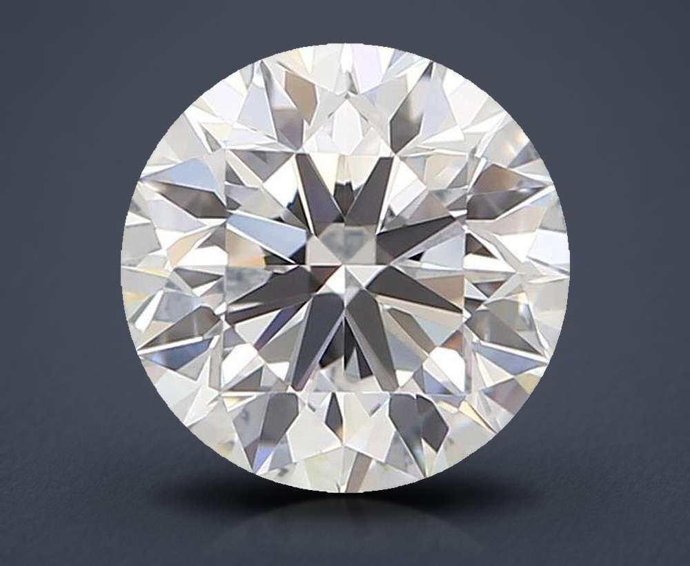 0.90 Carat Round Natural Diamond