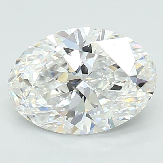 0.98ct E VS1 Rare Carat Ideal Cut Oval Lab Grown Diamond