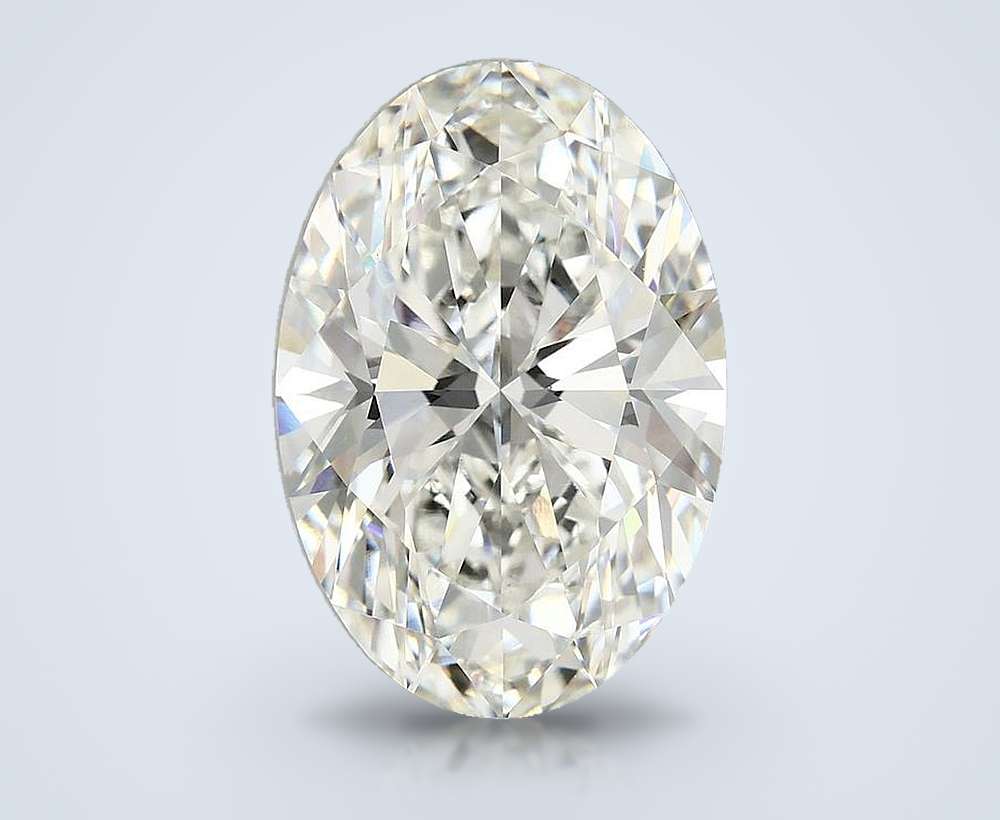8.07 Carat Oval Lab Diamond