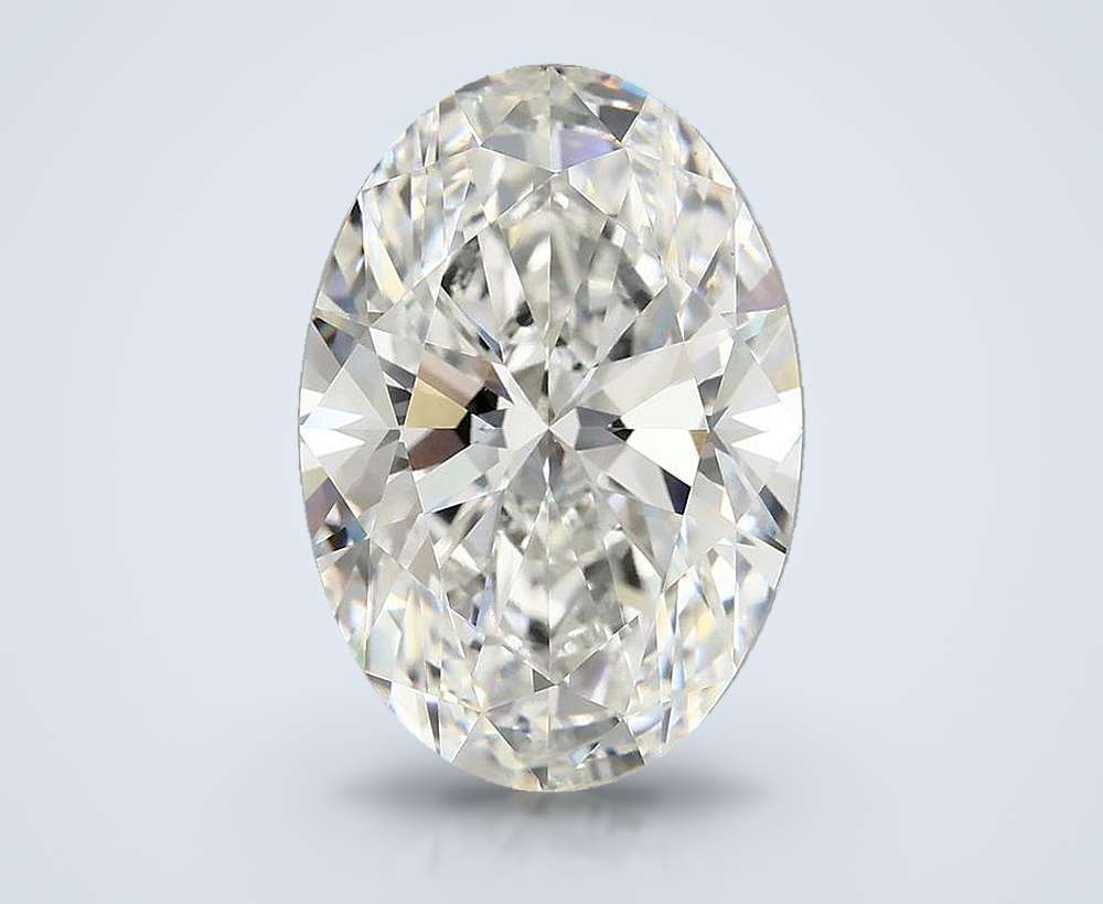 6.10 Carat Oval Lab Diamond