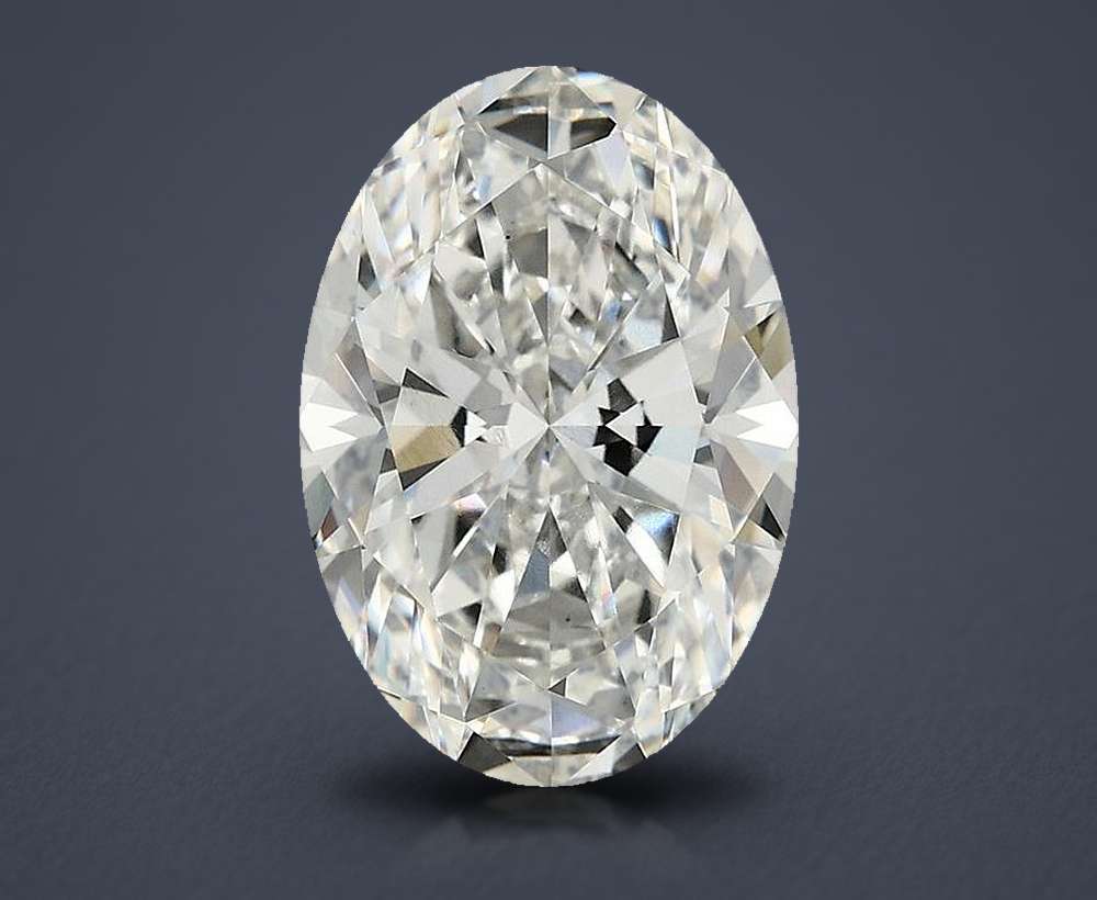 3.69 Carat Oval Lab Diamond