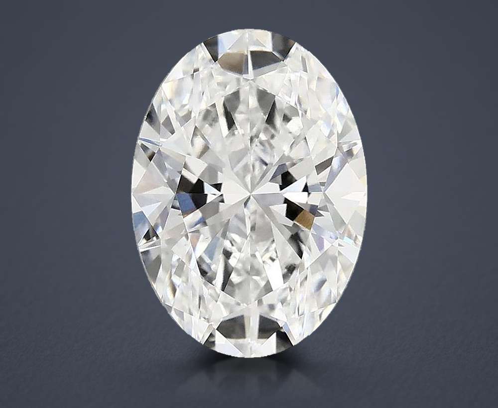 2.43 Carat Oval Lab Diamond