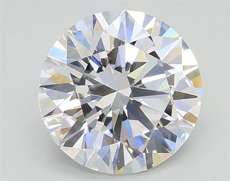 1.54ct D VS2 Rare Carat Ideal Cut Round Lab Grown Diamond