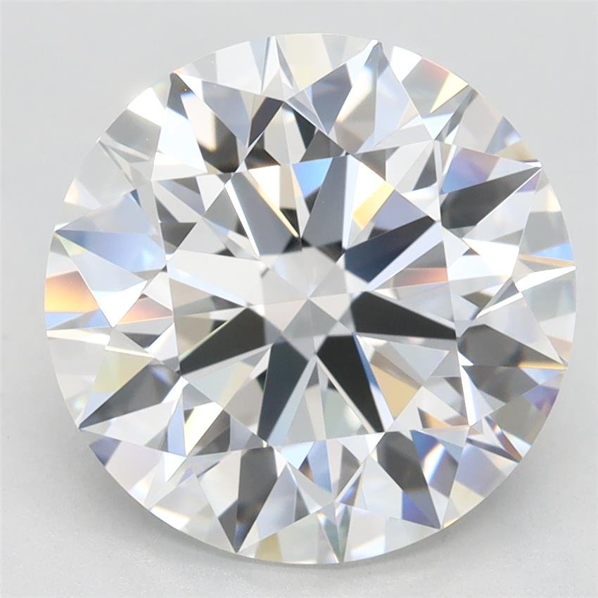 4.57ct E IF Rare Carat Ideal Cut Round Lab Grown Diamond