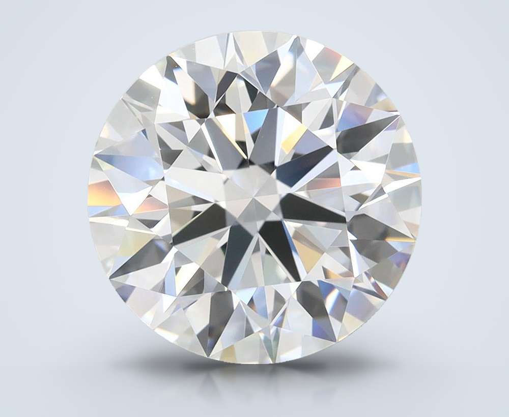 4.57 Carat Round Lab Diamond