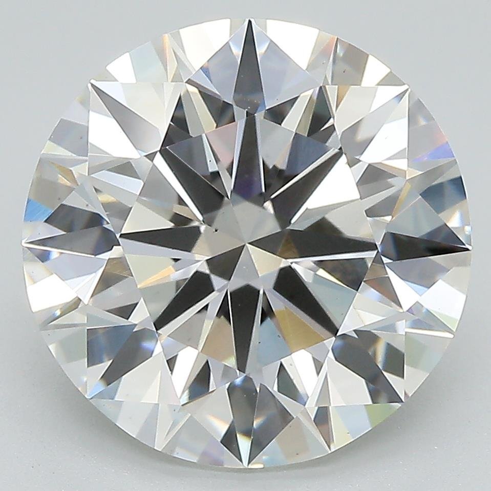 6.91ct G VS1 Rare Carat Ideal Cut Round Lab Grown Diamond