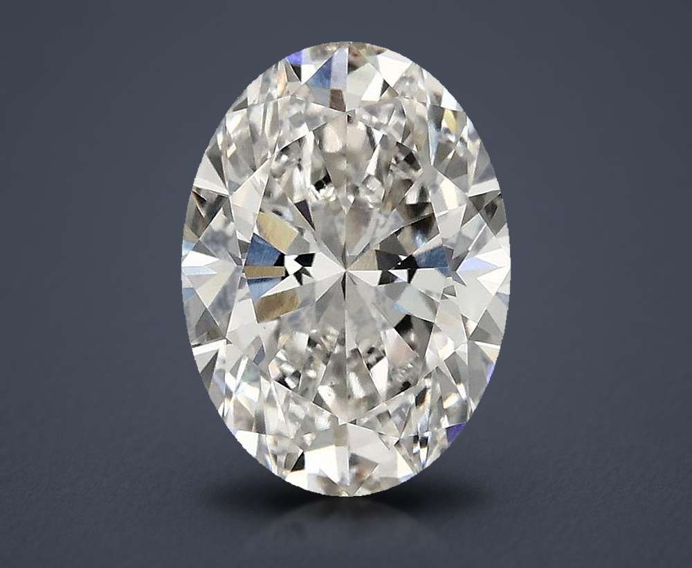 2.58 Carat Oval Lab Diamond