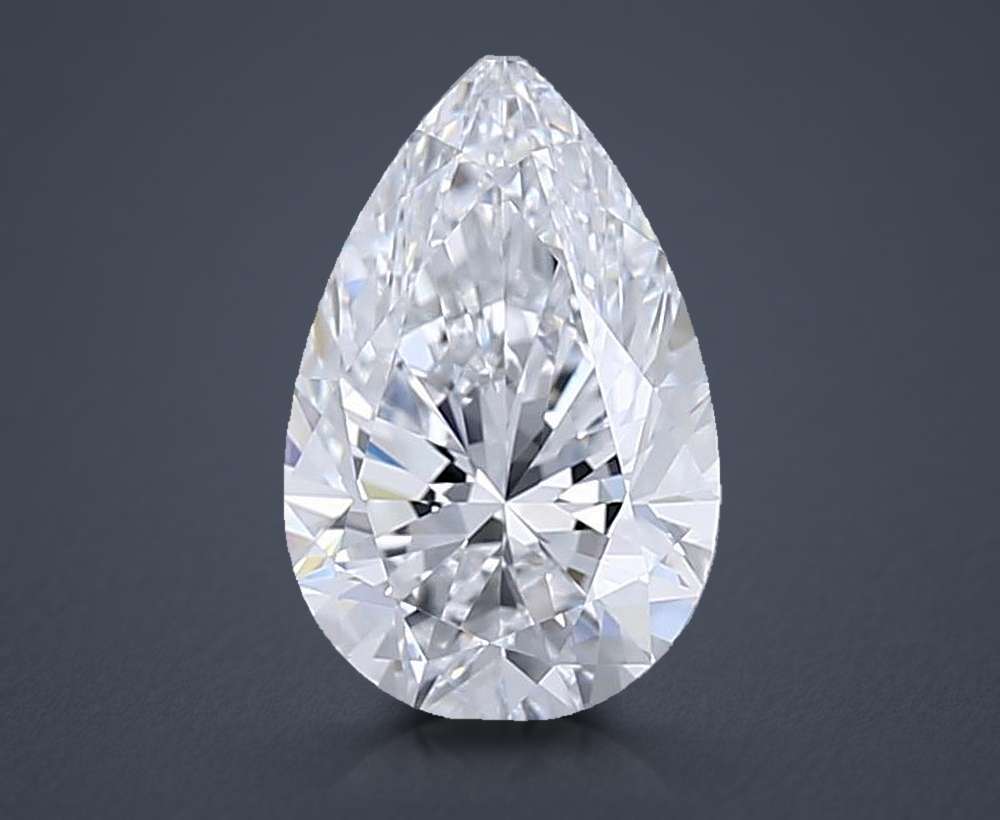 1.52 Carat Pear Lab Diamond
