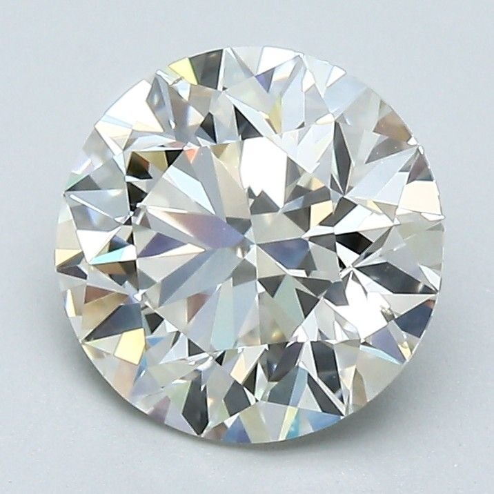 2.01ct K SI2 Excellent Cut Round Diamond