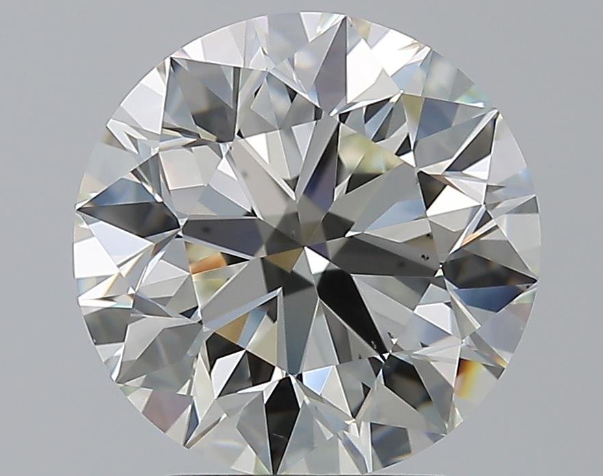 3.50ct J SI1 Excellent Cut Round Diamond