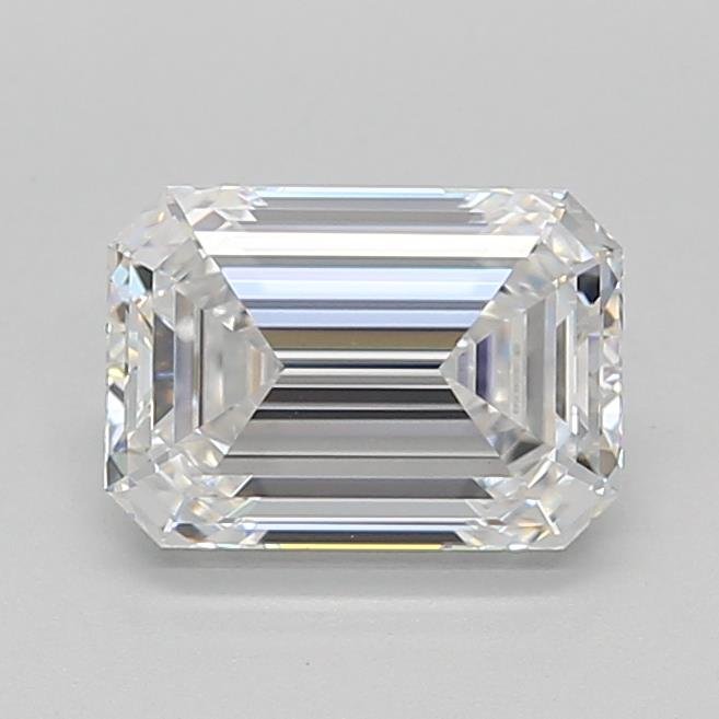 2.04ct E VVS2 Rare Carat Ideal Cut Emerald Lab Grown Diamond