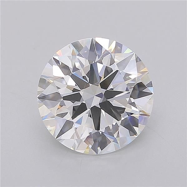 5.02ct E VVS2 Rare Carat Ideal Cut Round Lab Grown Diamond
