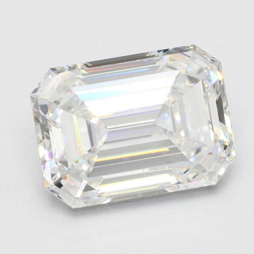 1.57ct E VS2 Rare Carat Ideal Cut Emerald Lab Grown Diamond