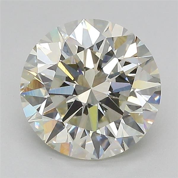 2.32ct J VS1 Excellent Cut Round Lab Grown Diamond