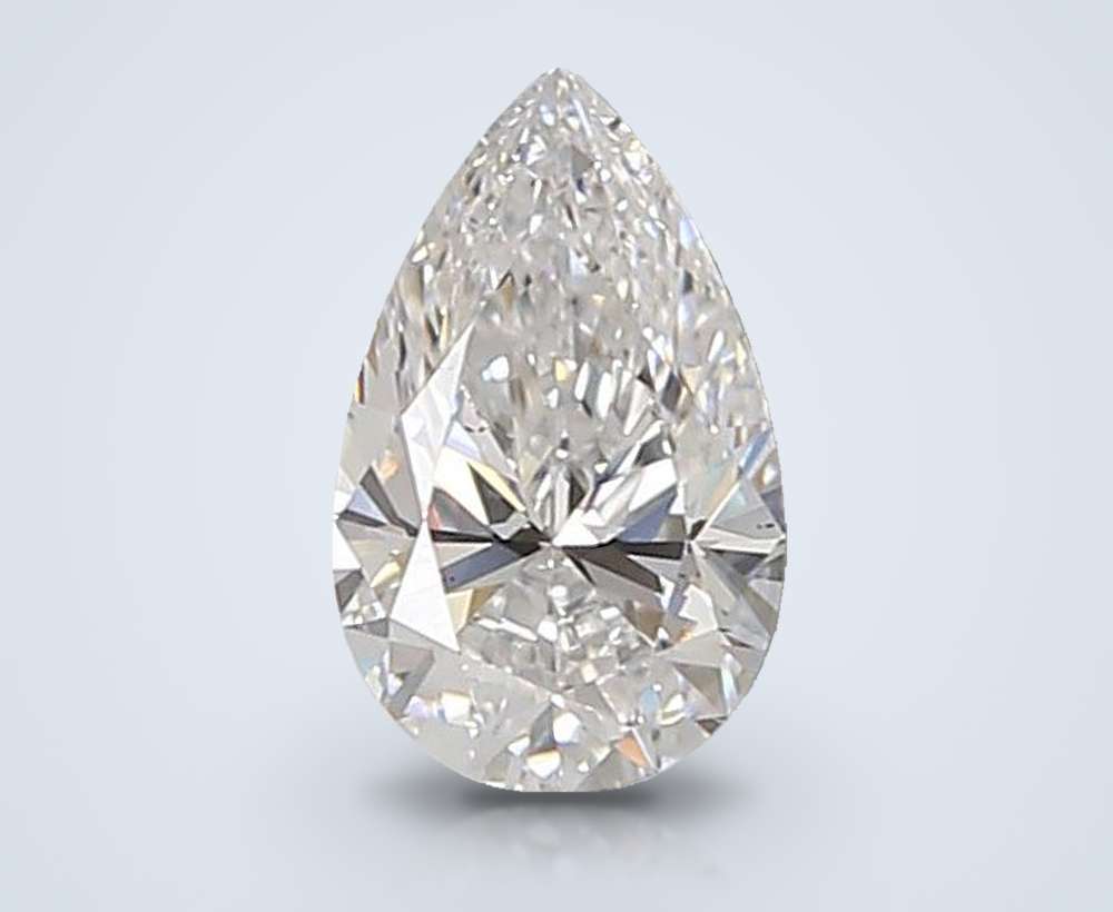0.80 Carat Pear Lab Diamond