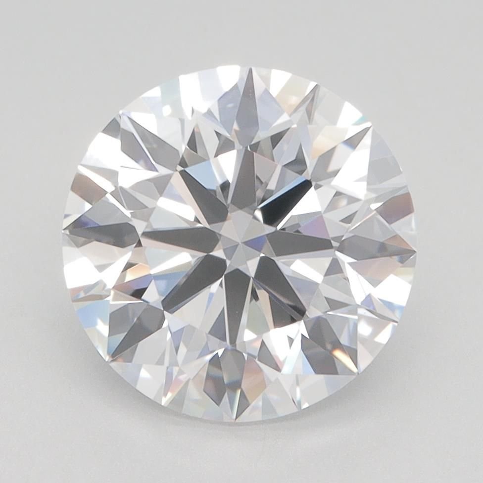 3.26ct D IF Rare Carat Ideal Cut Round Lab Grown Diamond