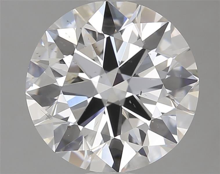 2.07ct D SI1 Rare Carat Ideal Cut Round Diamond