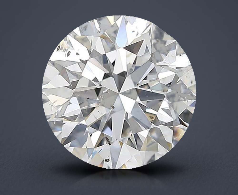 3.01 Carat Round Natural Diamond