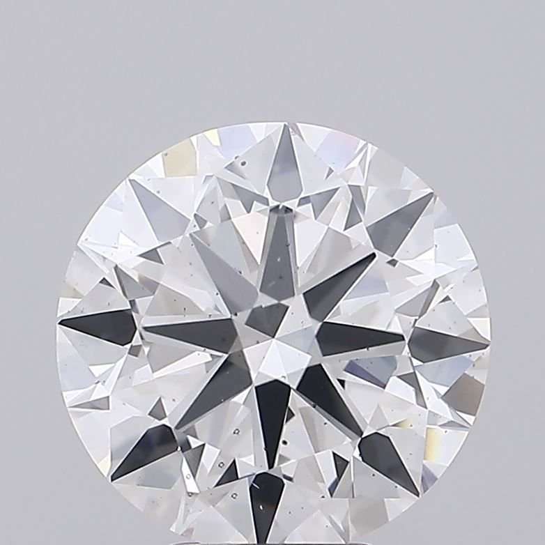 6.03ct H SI1 Excellent Cut Round Lab Grown Diamond