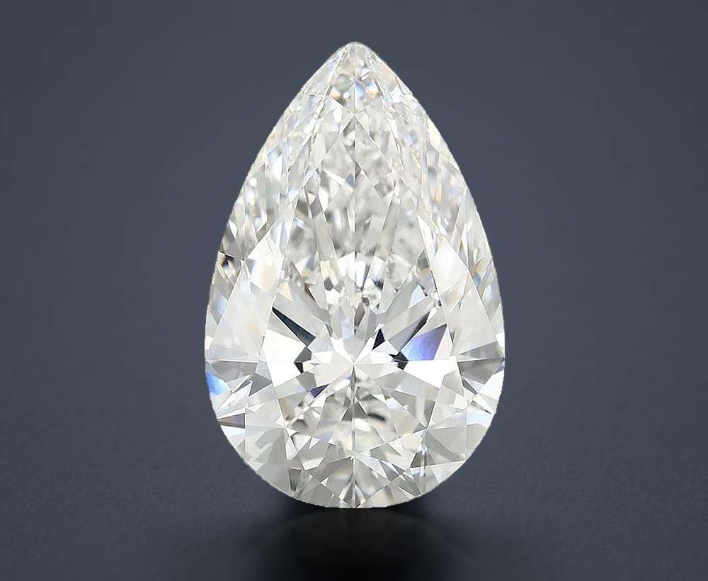 9.48 Carat Pear Lab Diamond
